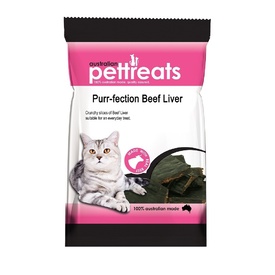Purr-fection Australian Beef Liver Treats for Cats 60g