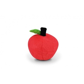 PLAY Garden Fresh Plush & Squeaky Toy for Dogs - Red Apple