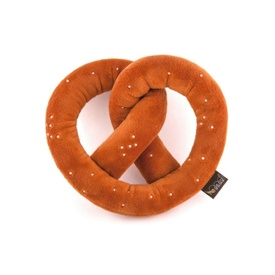 PLAY Plush & Squeaky Dog Toy - Poochie Pretzel