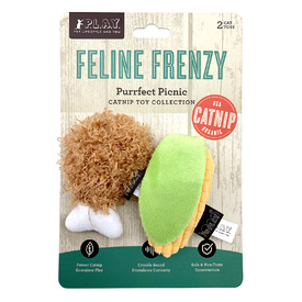 PLAY Feline Frenzy Purrfect Picnic Catnip Cat Toys - 2-Pack