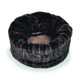 PLAY Snuggle Sleeping Bag Bed for Cats & Dogs - Truffle Brown