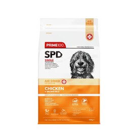 Prime100 SPD Air Dried Dog Food Single Protein Chicken & Brown Rice 
