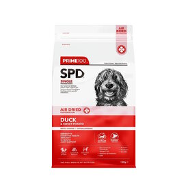 Prime100 SPD Air Dried Dog Food Single Protein Duck & Sweet Potato 