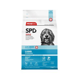 Prime100 SPD Air Dried Dog Food Single Protein Lamb & Rosemary