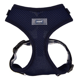 Puppia Neil Superior Adjustable Mesh Dog Harness - Navy & Tartan