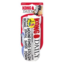 KONG Super Large Plush Squeaker Dog Toy Newspaper 90cm