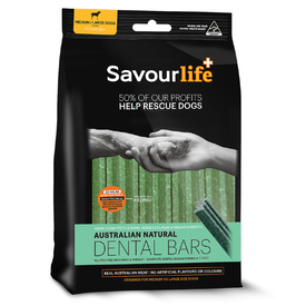 SavourLife Australian Natural Dental Bars for Small-Medium-Large Dogs