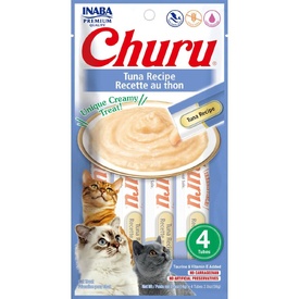 Inaba Cat Churu Meal Topper Treat - Creamy Tuna Recipe 24 x 14g Tubes