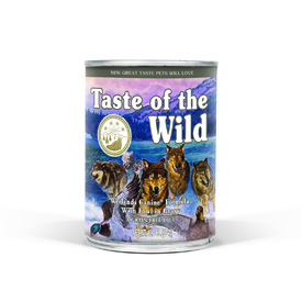 Taste of the Wild Grain Free Moist Dog Food - Wetlands 12 x 374g cans
