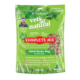 Vets All Natural Complete Mix Muesli for Fresh Meat for Adult and Senior Dogs - 1kg