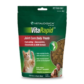 Vetalogica VitaRapid Grain Free Joint & Arthritis Care Treats for Cats 100gm