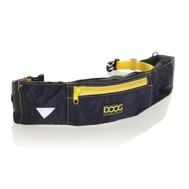 DOOG Hands-Free Dog Walkie Belt in Navy/Yellow - New Design & Size!