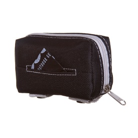 Doog Walkie Pouch Leash Attachment Poo Bag Holder with 20 Bags - Black