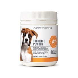 Augustine Approved Anti-Inflammatory Turmeric Powder for Dogs 100G  