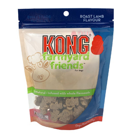 KONG Farmyard Friends Crunchy Dog Treats - Roast Lamb (min 2)