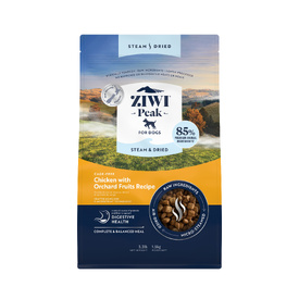 Ziwi Peak Steam & Dried Cage-Free Chicken with Orchard Fruits Dry Dog Food