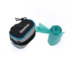 Zippy Paws Adventure Leash Dog Poop Bag Dispenser + BONUS Roll