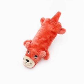 Zippy Paws Crusherz with Replaceable Plastic Squeaker Bottle Dog Toy - Otter