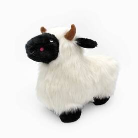 Zippy Paws Wooliez Plush Squeaker Dog Toy - Lettie the Lamb 