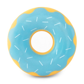 Zippy Paws ZippyTuff Latex Donutz Squeaker Dog Toy - Blueberry