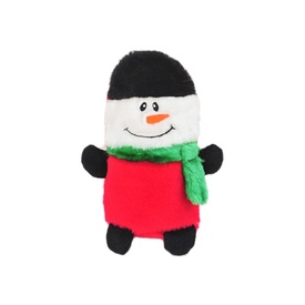 Zippy Paws Colossal Buddie Christmas Squeaker Toy for Dogs - Snowman