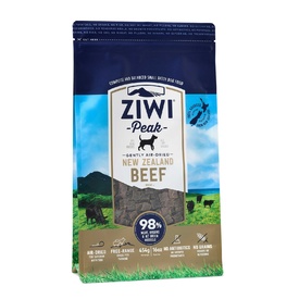 Ziwi Peak Air Dried Grain Free Dog Food 454g Pouch - Free Range Beef