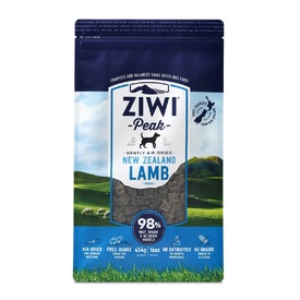 Ziwi Peak Air Dried Grain Free Dog Food 454g Pouch - Free Range Lamb