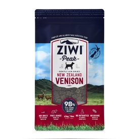 Ziwi Peak Air Dried Grain Free Dog Food 454g Pouch - Venison
