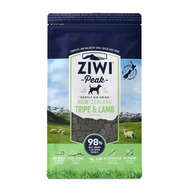 Ziwi Peak Air Dried Grain Free Dog Food 1kg Pouch - Tripe & Lamb