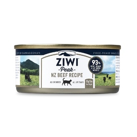 Ziwi Peak Moist Grain Free Cat Food - Free Range Beef - 85g x 24 Cans