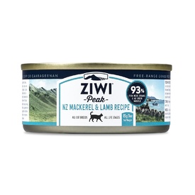 Ziwi Peak Moist Grain Free Cat Food - Mackerel & Lamb - 85g x 24 Cans