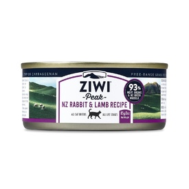 Ziwi Peak Moist Grain Free Cat Food - Rabbit & Lamb - 85g x 24 Cans