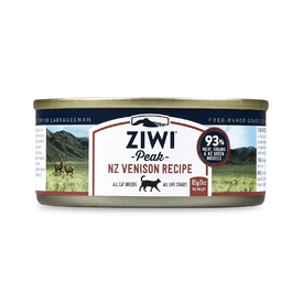 Ziwi Peak Moist Grain Free Cat Food - Free Range Venison - 85g x 24 Cans