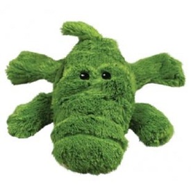 3 x KONG Cozie - Low Stuffing Snuggle Dog Toy - Ali the Alligator - Medium