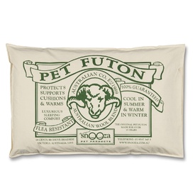 Snooza Futon Pet Bed with Natural Beige Calico Cover