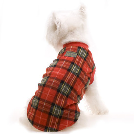 Red Tartan Dog Pyjamas by Hamish McBeth