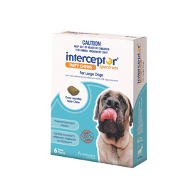 Interceptor Spectrum Chews - Large Dog 22-45kg (Blue)