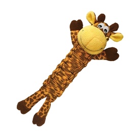 KONG Bendeez Soft Knotted Flexible Body Dog Toy - Giraffe