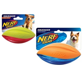 Nerf Dog Toy Hydro Sport TPR Foam Floating Squeaker Football