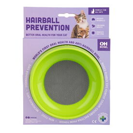 Oh Bowl Slow Food Tongue Cleaning Hairball Control Cat Food Bowl 
