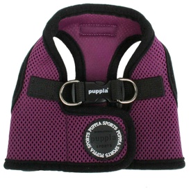 Puppia Soft Mesh Step-in Secure Vest Dog Harness - Purple