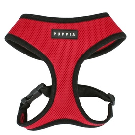 Puppia Original Soft Mesh Harness for Dogs - Red