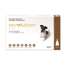 Revolution Flea & Worm Control for Dogs 5.1-10kg + Bonus Canex All Wormer