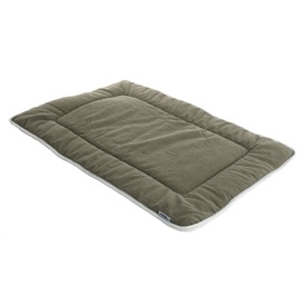 Rogz Flat Roll-up Double-Sided Lounge Podz Dog Mat - Olive Green