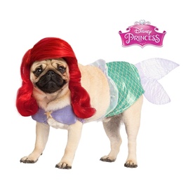 Ariel the Little Mermaid Pet Costume for Cats & Dogs Perfect for Halloween