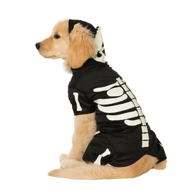 Skeleton Glow in the Dark Pet Costume for Big Dogs