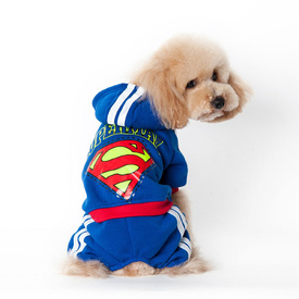 "Superman" Onesie Costume for Cats or Dogs - Perfect For Parties or Halloween!