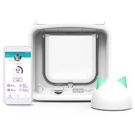 Sure Petcare Sureflap Microchip Connect Cat Door (Small) & Connect Wifi Hub Option