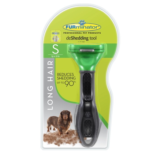 Furminator Deshedding Tool for Small Dogs - Long Hair main image
