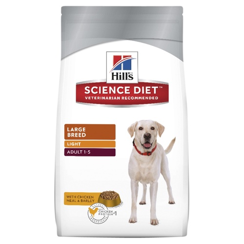 Hills Science Diet Adult Large Breed Light Dog Food 12kg main image